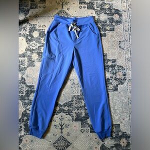 Figs high waisted Zamora jogger Ceil Blue